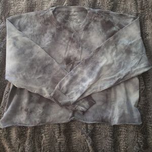 Long sleeve crop top